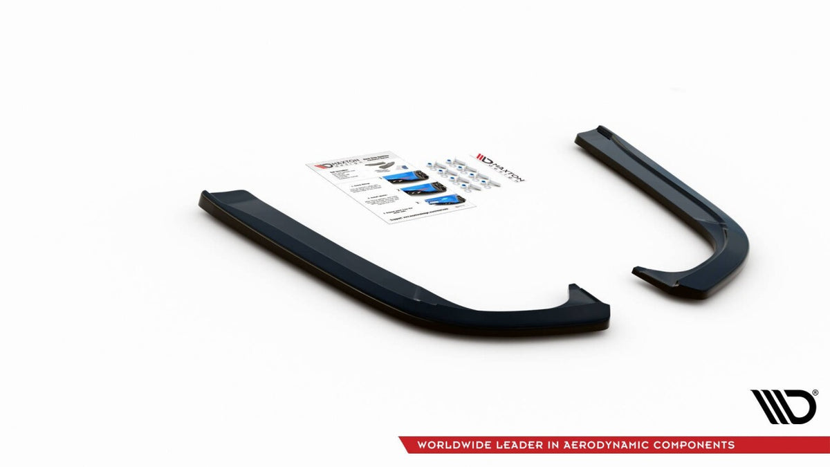 Diffusor Flaps passend für Skoda Octavia Mk3 FL schwarz Hochglanz