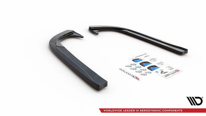 Diffusor Flaps passend für Skoda Octavia Mk3 FL schwarz Hochglanz