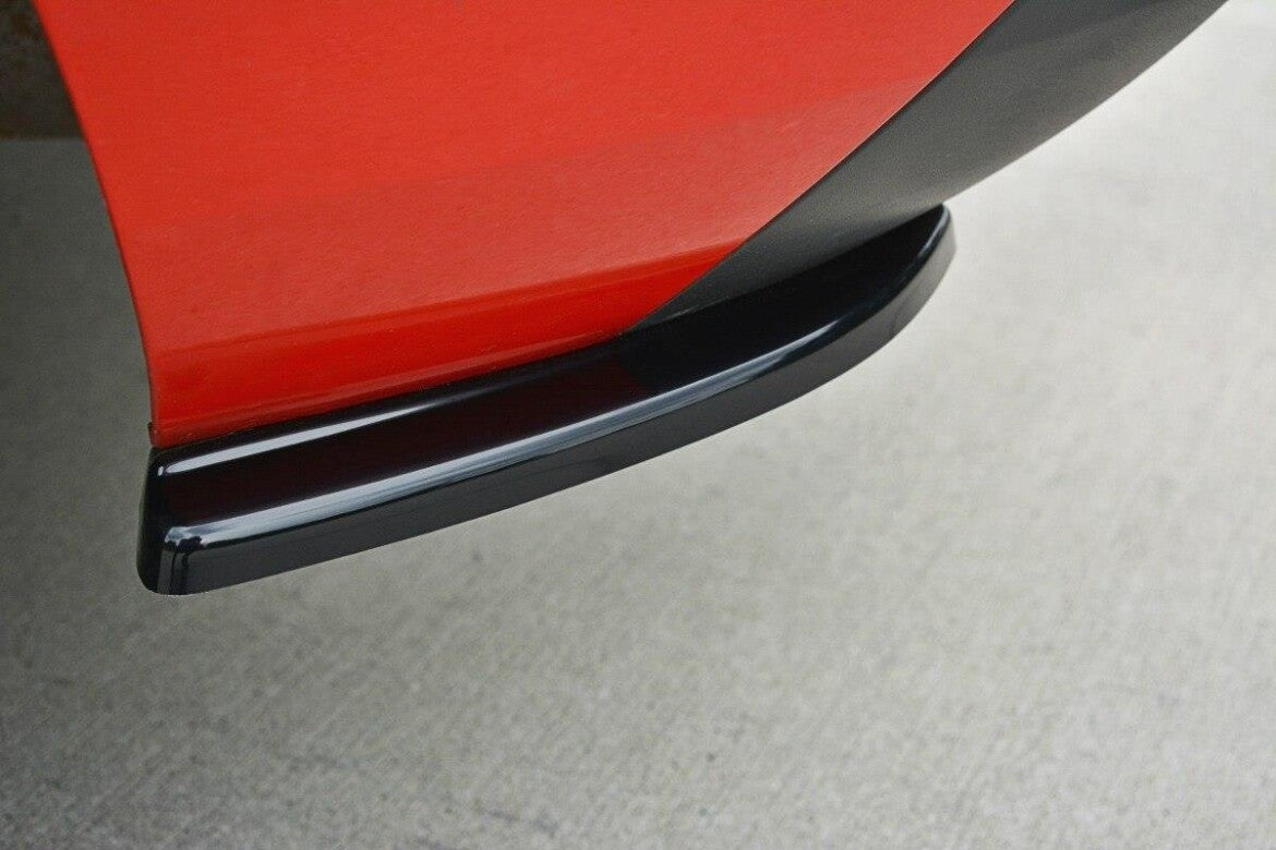 Diffusor Flaps passend für Skoda Rapid Spaceback schwarz Hochglanz
