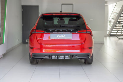 Diffusor Flaps passend für Skoda Scala schwarz Hochglanz