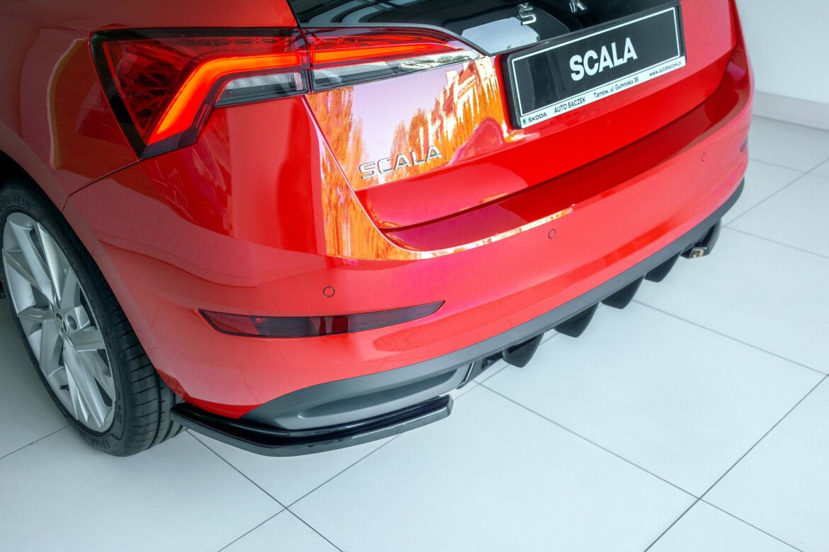 Diffusor Flaps passend für Skoda Scala schwarz Hochglanz