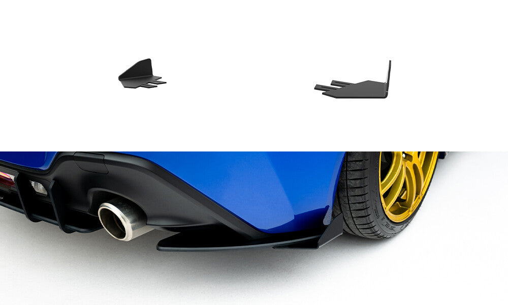 Diffusor Flaps passend für Subaru BRZ Mk2 schwarz Hochglanz
