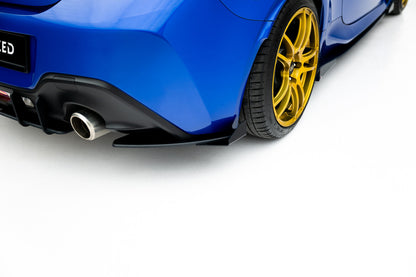Diffusor Flaps passend für Subaru BRZ Mk2 schwarz Hochglanz