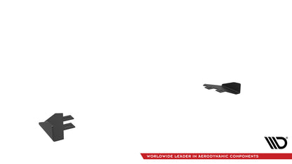 Diffusor Flaps passend für Subaru BRZ Mk2 schwarz Hochglanz