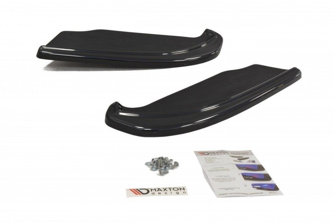Diffusor Flaps passend für Subaru Impreza II WRX schwarz Hochglanz