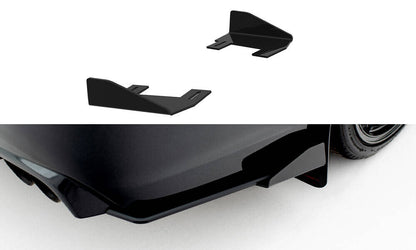 Diffusor Flaps passend für Subaru Impreza WRX STI Mk3 FL schwarz Hochglanz