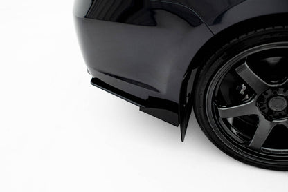 Diffusor Flaps passend für Subaru Impreza WRX STI Mk3 FL schwarz Hochglanz