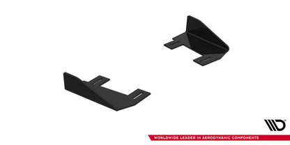 Diffusor Flaps passend für Subaru Impreza WRX STI Mk3 FL schwarz Hochglanz