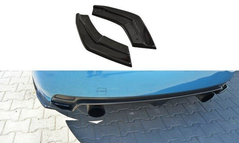 Diffusor Flaps passend für Subaru Impreza WRX STI schwarz Hochglanz