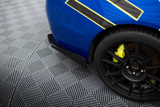 Diffusor Flaps passend für Subaru WRX STI Mk1 schwarz Hochglanz