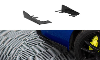 Diffusor Flaps passend für Subaru WRX STI Mk1 schwarz Hochglanz