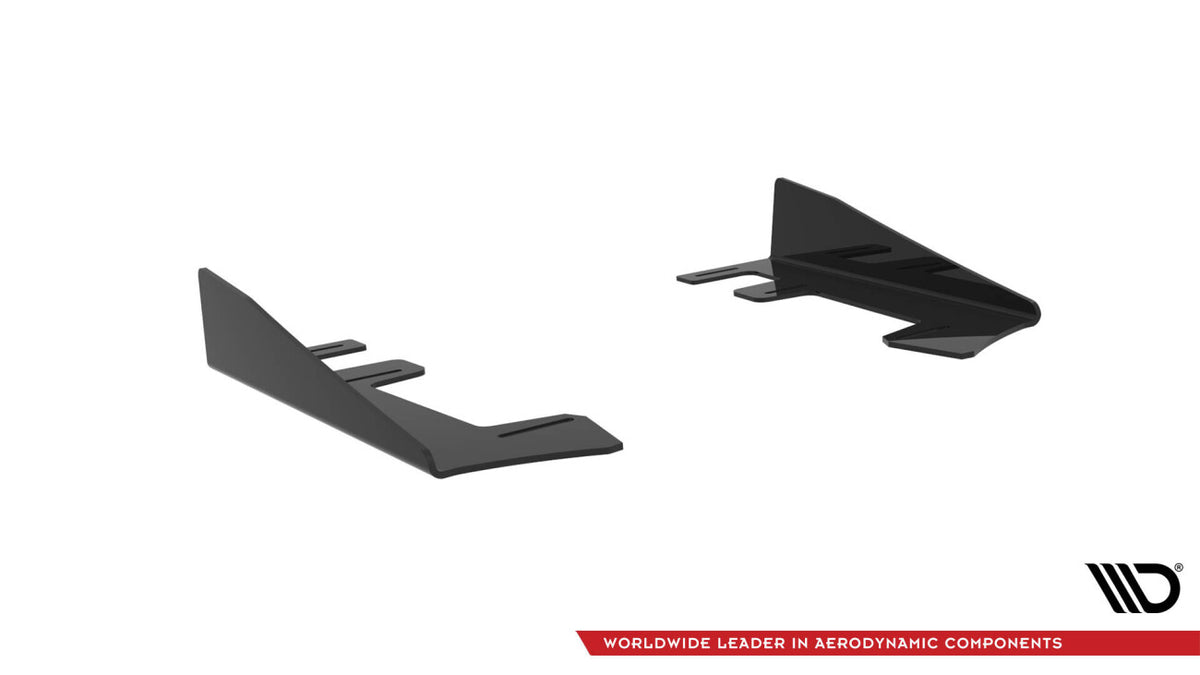 Diffusor Flaps passend für Subaru WRX STI Mk1 schwarz Hochglanz