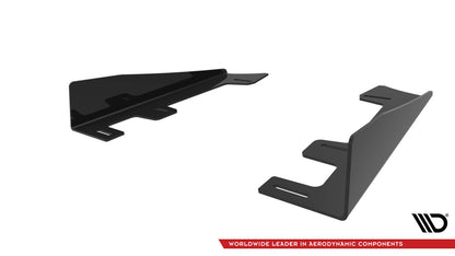 Diffusor Flaps passend für Subaru WRX STI Mk1 schwarz Hochglanz
