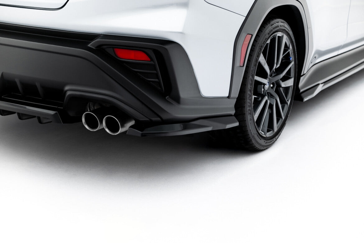 Diffusor Flaps passend für Subaru WRX STI Mk2 schwarz Hochglanz