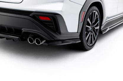 Diffusor Flaps passend für Subaru WRX STI Mk2 schwarz Hochglanz