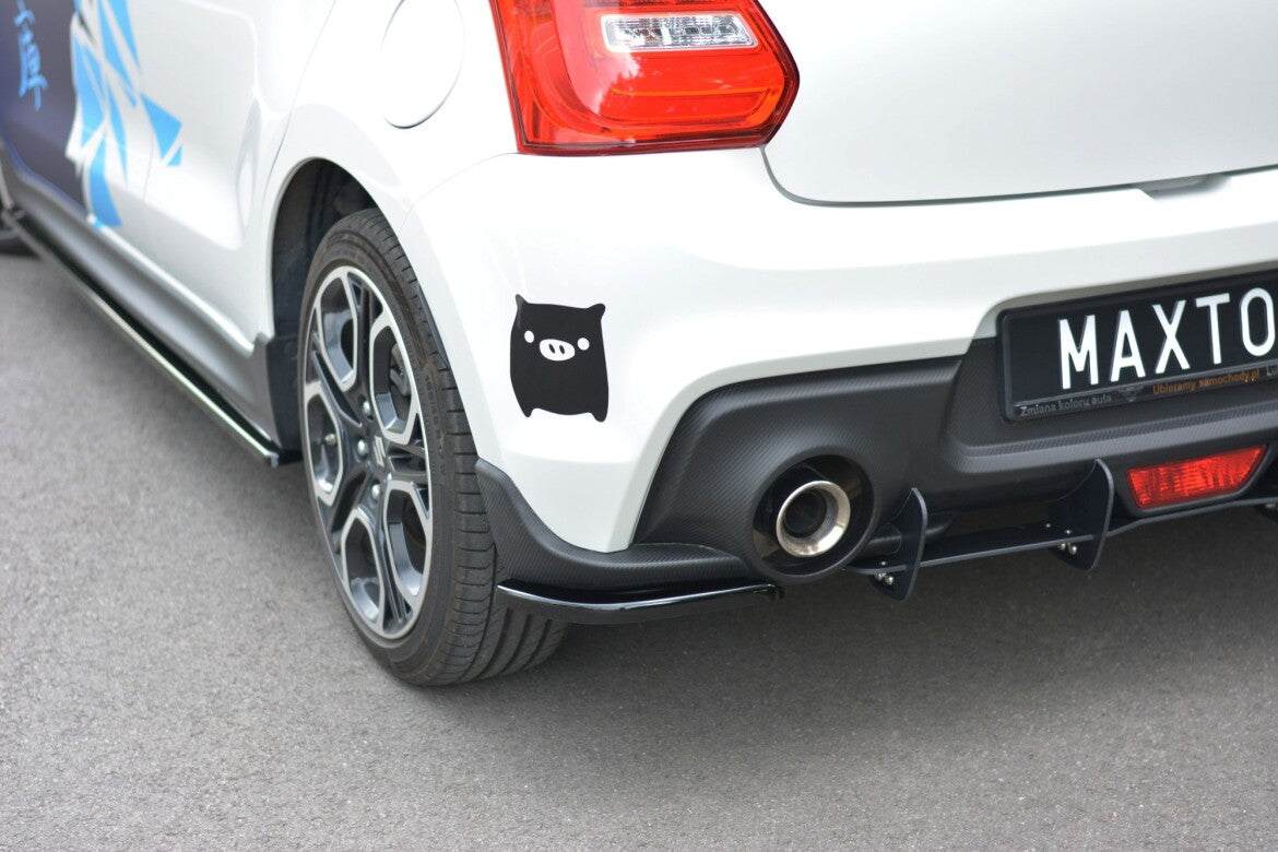 Diffusor Flaps passend für SUZUKI SWIFT 6 SPORT schwarz Hochglanz