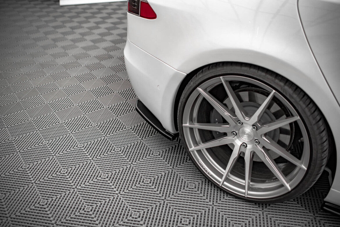 Diffusor Flaps passend für Tesla Model S FL schwarz Hochglanz