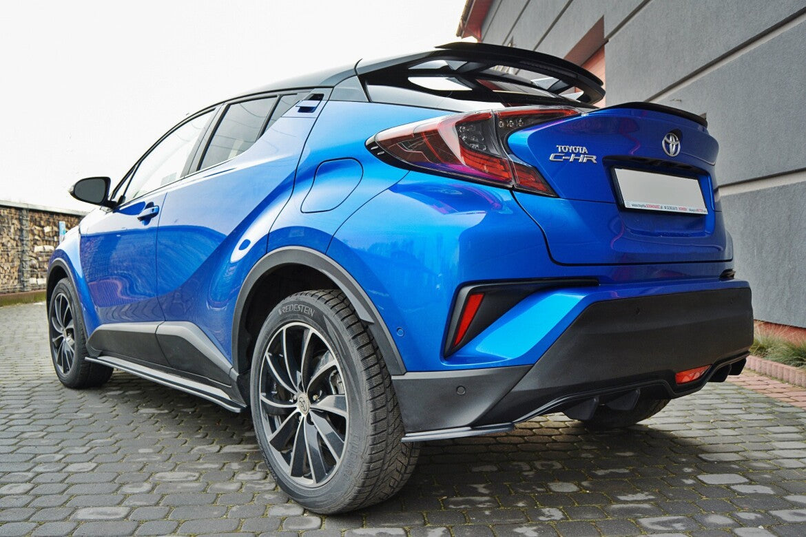 Diffusor Flaps passend für Toyota C-HR schwarz Hochglanz