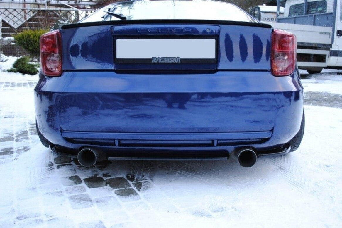 Diffusor Flaps passend für Toyota CELICA T23 vor FL schwarz matt