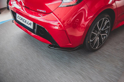 Diffusor Flaps passend für Toyota Corolla XII Hatchback schwarz Hochglanz