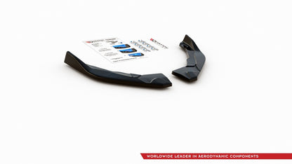 Diffusor Flaps passend für Toyota Corolla XII Hatchback schwarz Hochglanz