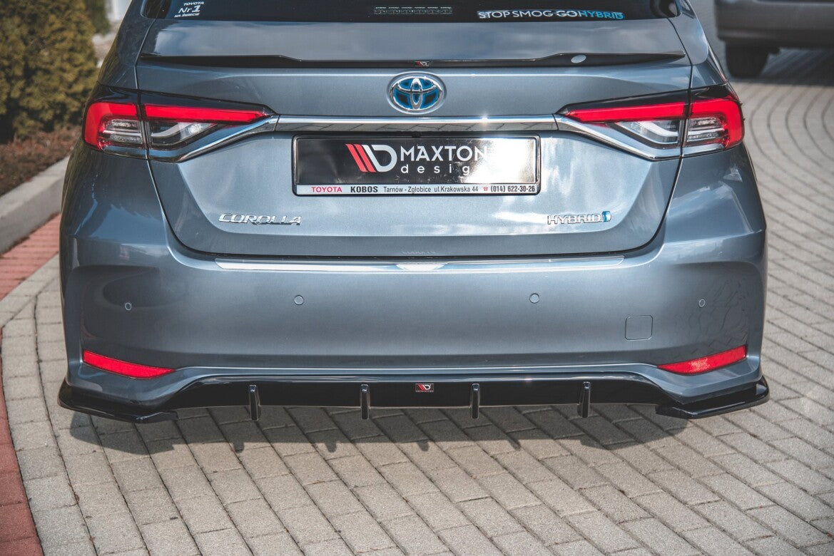 Diffusor Flaps passend für Toyota Corolla XII Limousine schwarz Hochglanz