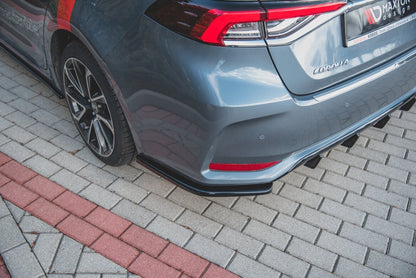 Diffusor Flaps passend für Toyota Corolla XII Limousine schwarz Hochglanz