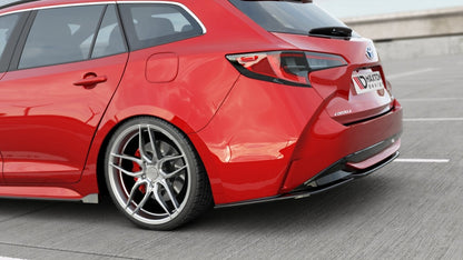 Diffusor Flaps passend für Toyota Corolla XII Touring Sports schwarz Hochglanz