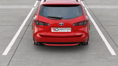 Diffusor Flaps passend für Toyota Corolla XII Touring Sports schwarz Hochglanz