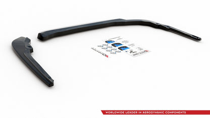 Diffusor Flaps passend für Toyota Corolla XII Touring Sports schwarz Hochglanz