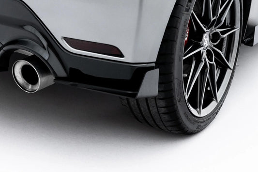 Diffusor Flaps passend für Toyota GR Yaris Mk4 Facelift schwarz Hochglanz