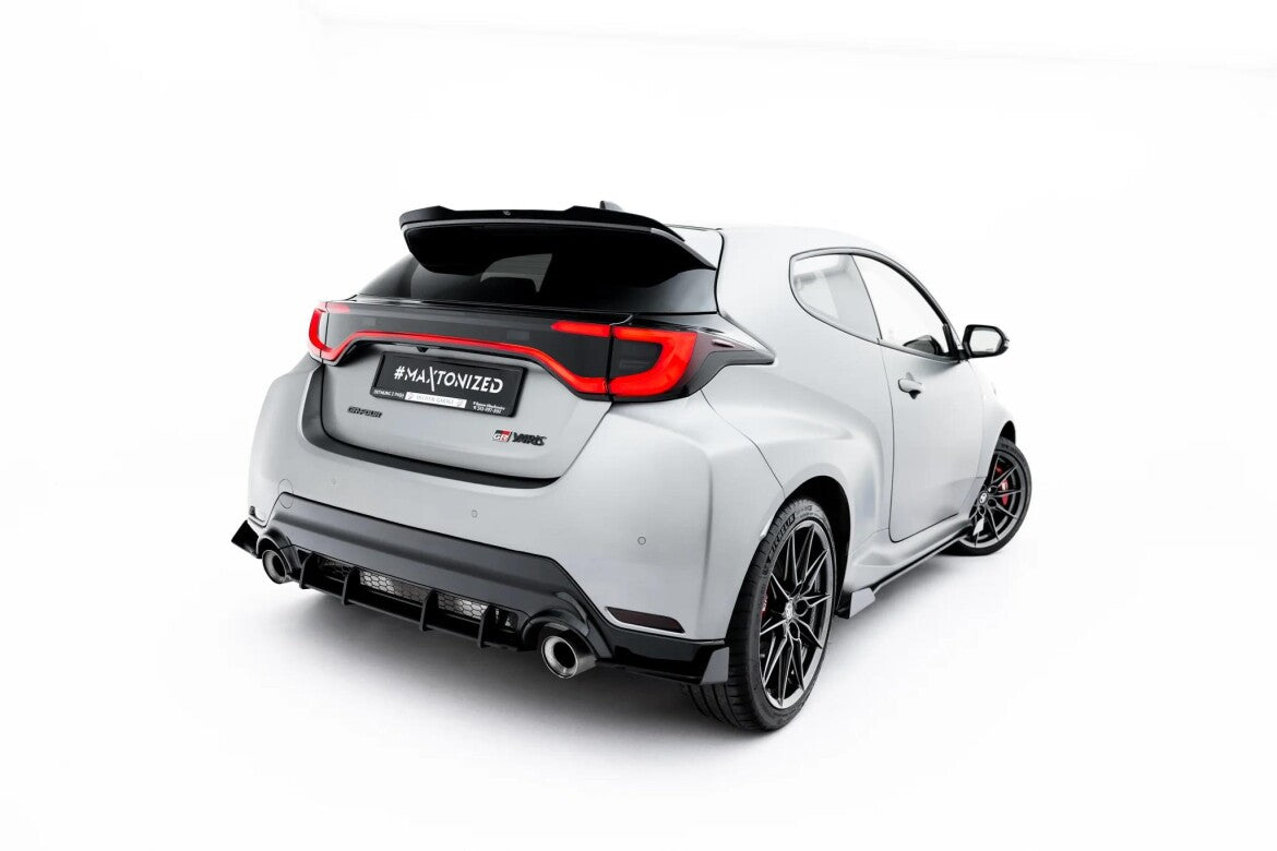 Diffusor Flaps passend für Toyota GR Yaris Mk4 Facelift schwarz Hochglanz