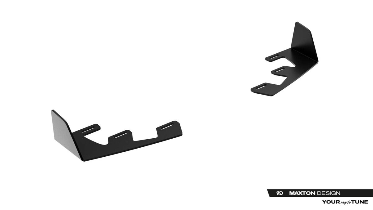 Diffusor Flaps passend für Toyota GR Yaris Mk4 Facelift schwarz Hochglanz