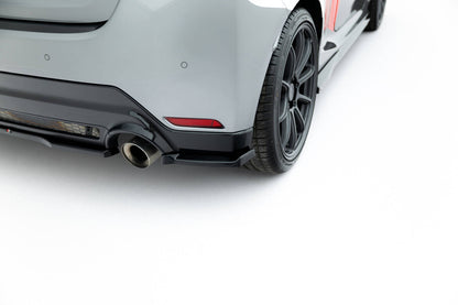 Diffusor Flaps passend für Toyota GR Yaris Mk4 FL schwarz Hochglanz