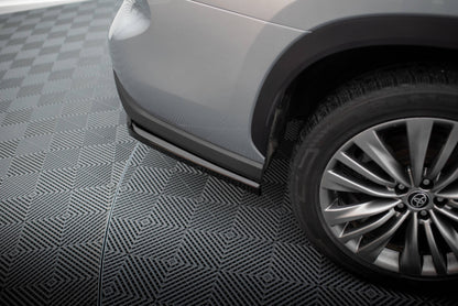 Diffusor Flaps passend für Toyota Highlander Mk4 schwarz Hochglanz