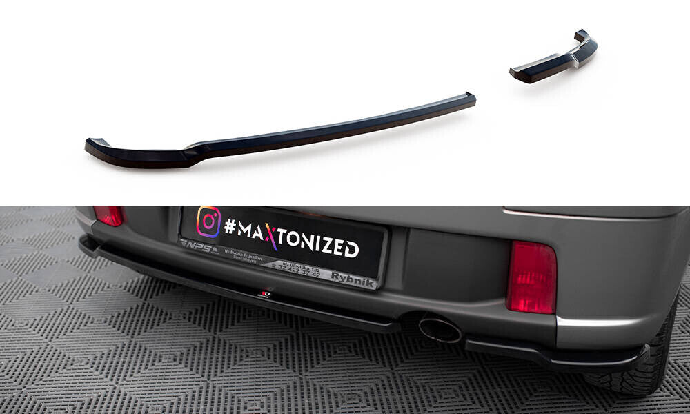 Diffusor Flaps passend für Toyota Yaris T-Sport Mk1 FL schwarz Hochglanz