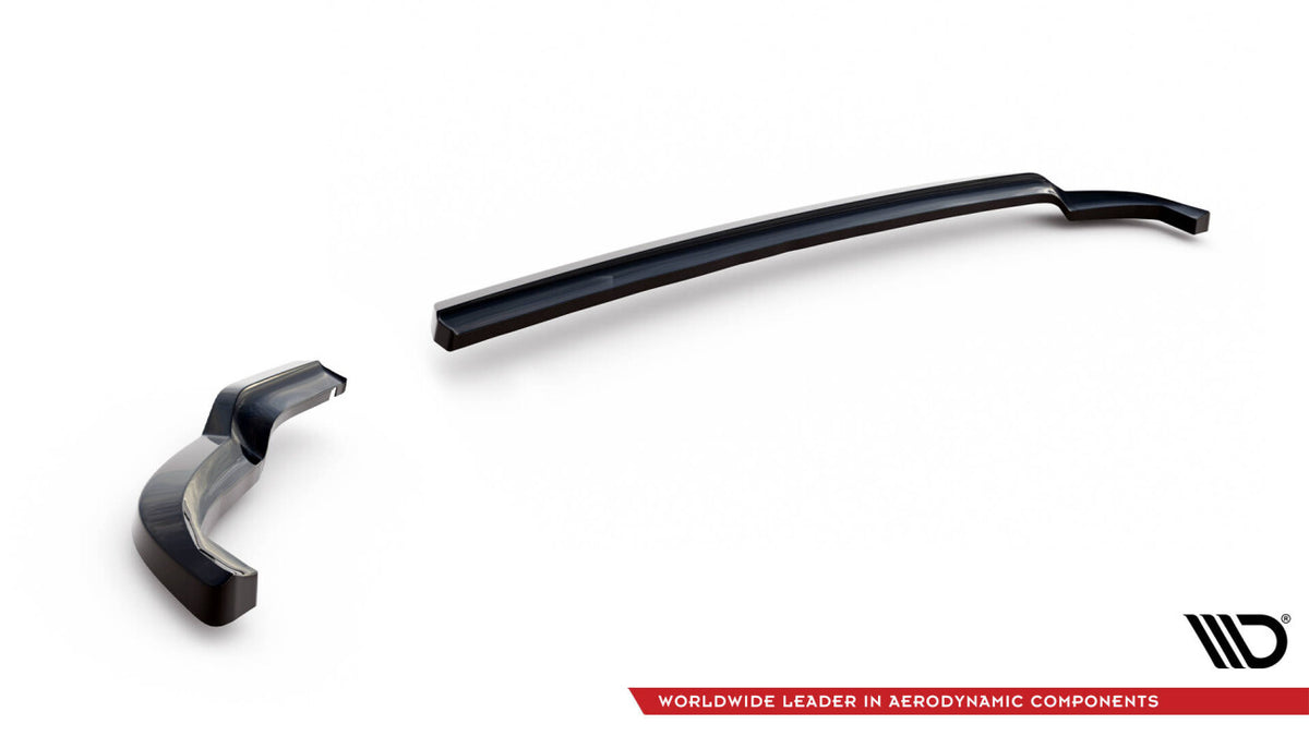 Diffusor Flaps passend für Toyota Yaris T-Sport Mk1 FL schwarz Hochglanz