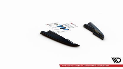 Diffusor Flaps passend für Volvo S60 R-Design Mk2 FL schwarz Hochglanz