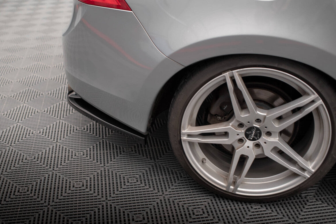 Diffusor Flaps passend für Volvo S60 R-Design Mk2 schwarz Hochglanz