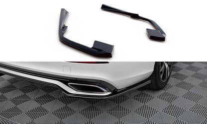 Diffusor Flaps passend für Volvo S60/V60 R-Design Mk3 schwarz Hochglanz