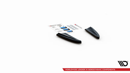 Diffusor Flaps passend für Volvo V40 schwarz Hochglanz