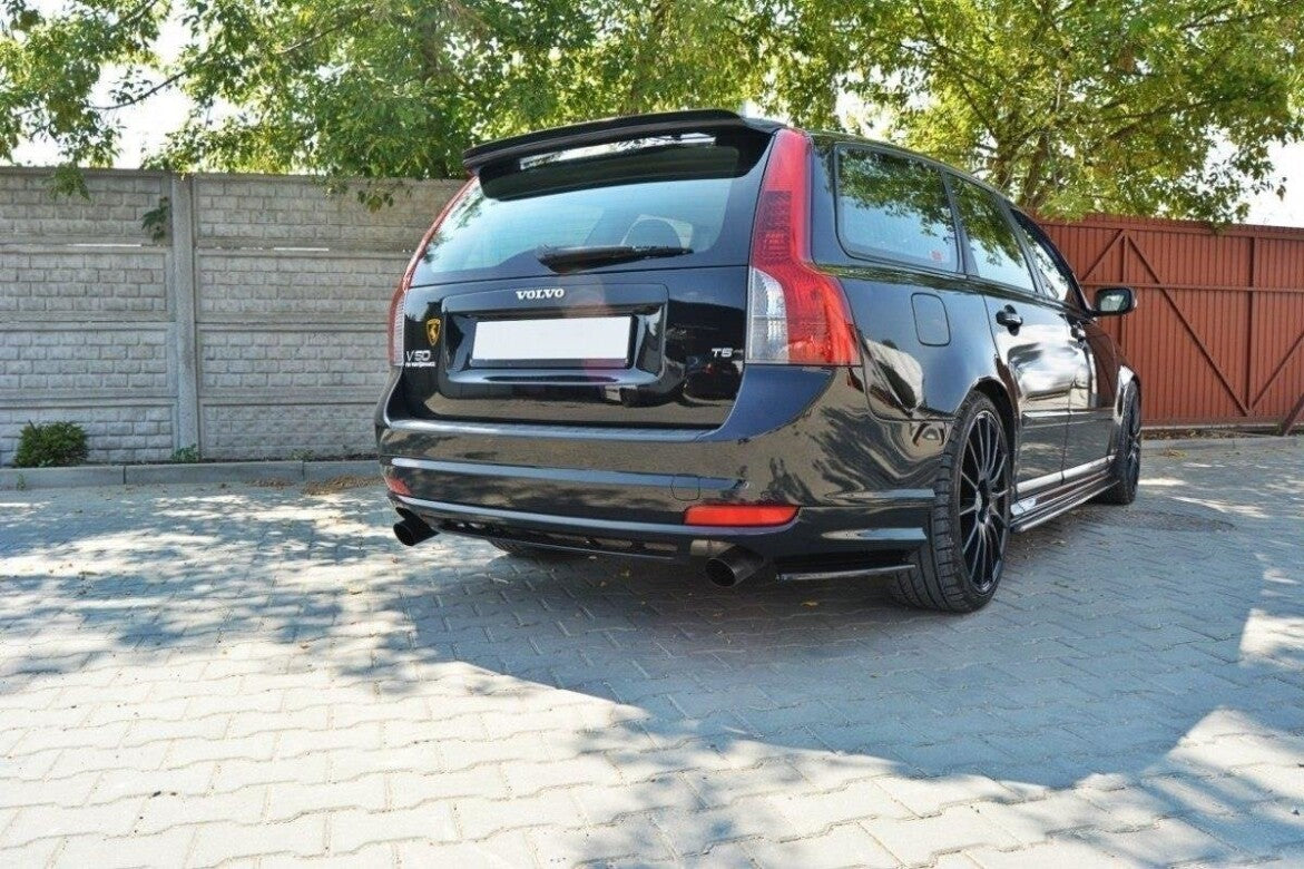 Diffusor Flaps passend für Volvo V50F R-DESIGN Carbon Look