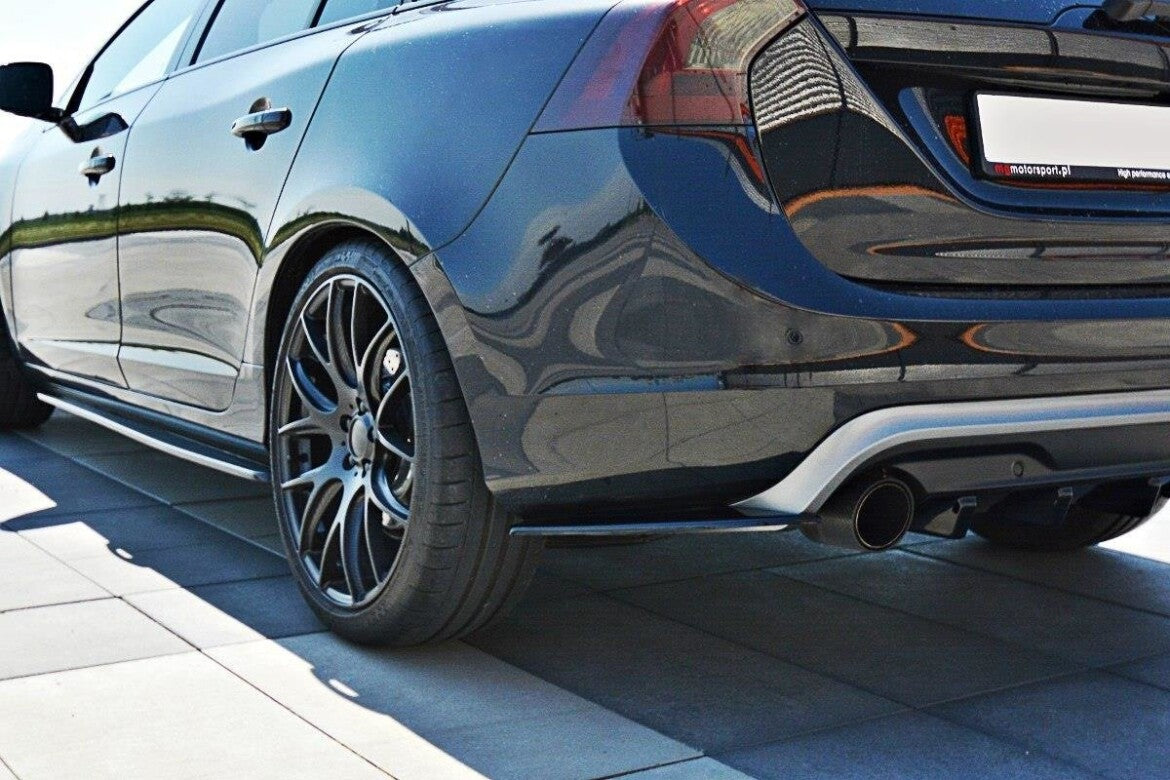 Diffusor Flaps passend für Volvo V60 Polestar FL schwarz Hochglanz