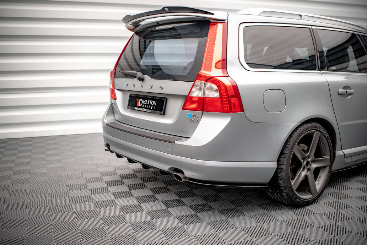 Diffusor Flaps passend für Volvo V70 Mk3 Carbon Look