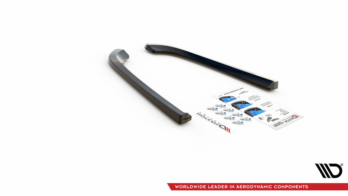Diffusor Flaps passend für Volvo V70 Mk3 Carbon Look