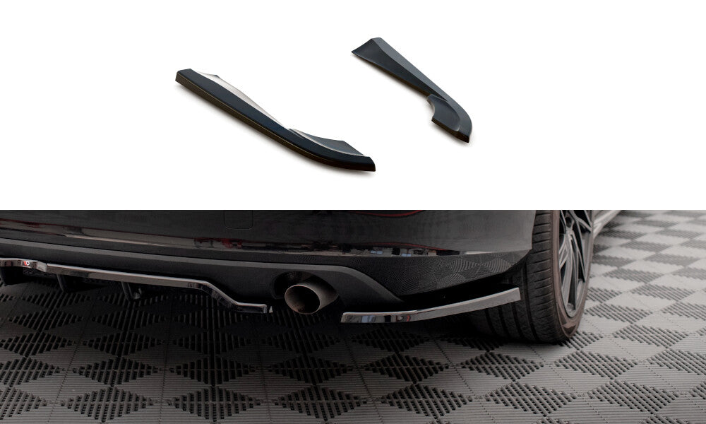Diffusor Flaps passend für Volvo V90 Mk2 schwarz Hochglanz