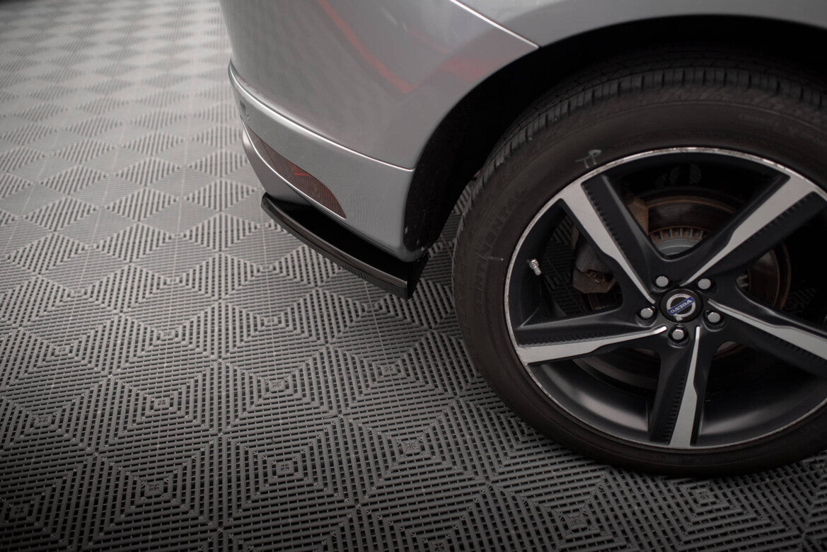 Diffusor Flaps passend für Volvo XC60 R-Design Mk1 FL schwarz Hochglanz