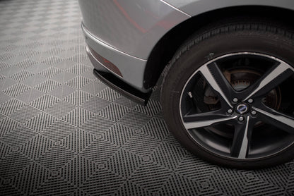 Diffusor Flaps passend für Volvo XC60 R-Design Mk1 FL schwarz Hochglanz