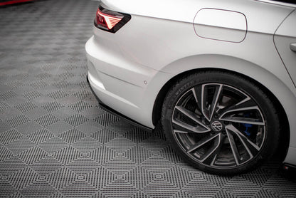 Diffusor Flaps passend für VW Arteon R Limousine / Shooting Brake Mk1 FL schwarz Hochglanz