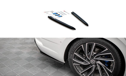Diffusor Flaps passend für VW Arteon R Limousine / Shooting Brake Mk1 FL schwarz Hochglanz